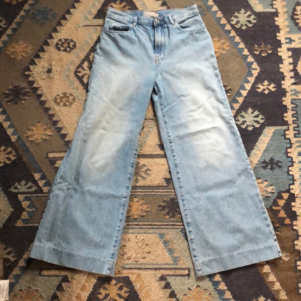 Everlane Summer Wide Leg Flare Jean